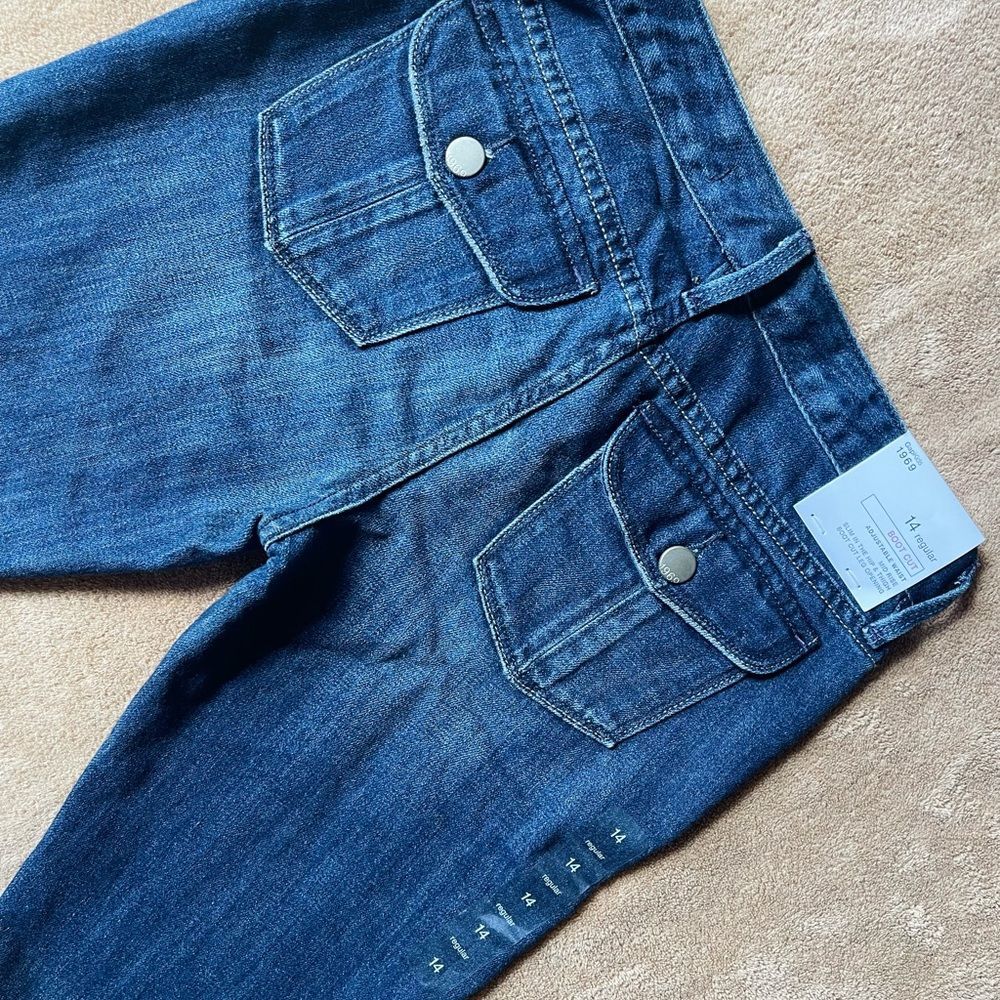 Gap jeans size 14 boot cutt - Picture 5 of 6
